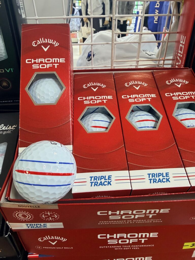 ライン入りボールのすすめ。