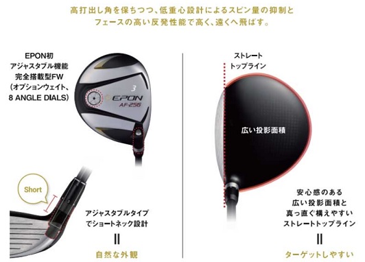 エポンのFW AF256にｸﾗｲﾑｵﾌﾞｴﾝｼﾞｪﾙNewﾄﾞﾘｰﾐﾝｼｬﾌﾄ｜第一ゴルフ