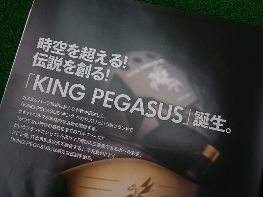 【値下げ断行】KING PEGASUS QS-01 ヘッド9.8° 198.5g