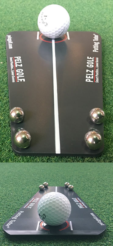 松山プロが使用するパター練習器具「パッティングチューター